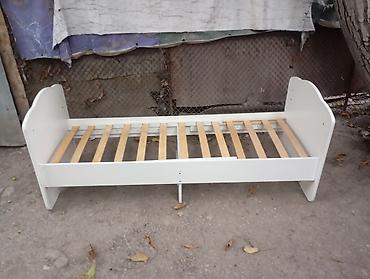bunk bed: Детская кровать с реечным основанием - Размер спального места — 4