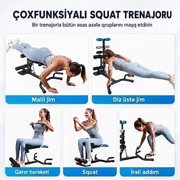 Спорт и отдых: №: 3807 Məhsulun adı: Bədən üçün trenajor 4-ü 1-də, ayaqları — 1