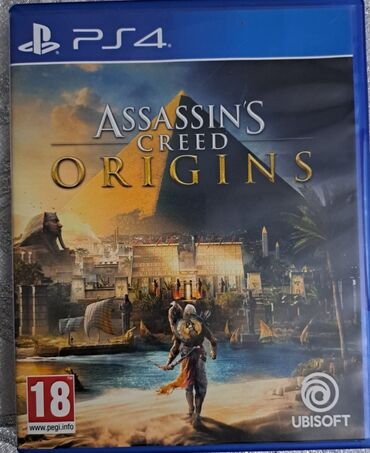 ps 4 disk: Assassin Creed Origins və Uncharted 4 oyunları. PS 4 üçün. Hər biri 25