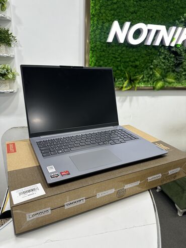 Ноутбуки и нетбуки: Ноутбук, Lenovo, 16 ГБ ОЗУ, AMD Ryzen 5, 16 ", Новый, Для работы, учебы, память SSD