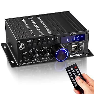 vito mp3: AK 380 radio amplifier, pojačalo 80 w prave snage 40w x 2 za razliku — 1