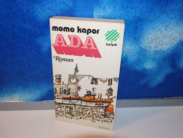 sharp objects knjiga: ADA Momo Kapor 1985 znanje mek povez stanje vrlo dobro knjiga nije