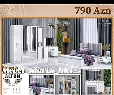 mebel termo: İkinəfərlik çarpayı, Termo, Dolab, 2 tumba, Azərbaycan, Yeni — 1