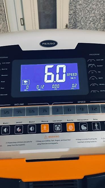 big 6: Ferro qaçış trenajoru - Elektrikli qaçış yolu, geniş LED ekranlı — 10