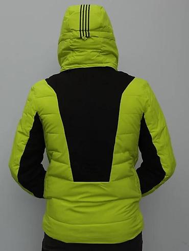 kaputi pull and bear: Muška zimska jakna – fluorescentno žuta sa crnim detaljima - Topla — 7