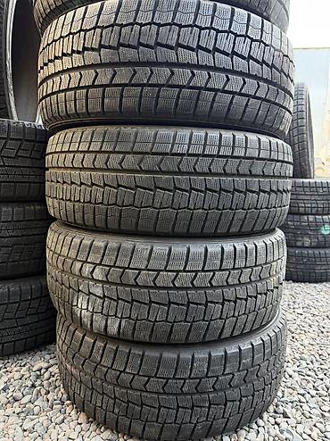 Шины 225 / 45 / R 18, Зима, Б/у, Комплект, Легковые, Япония, Dunlop at lalafo.kg Шины 225 / 45 / R 18, Зима, Б/у, Комплект, Легковые, Япония, Dunlop
