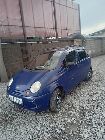 Daewoo: Daewoo Matiz: 2006 г., 0.8 л, Механика, Бензин, Хэтчбэк — 2