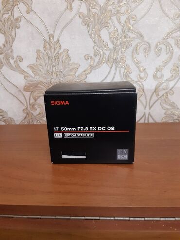 Объективы и фильтры: SIGMA 17-50mm/2,8 EX DC OS, - для CANON,новый в упаковке