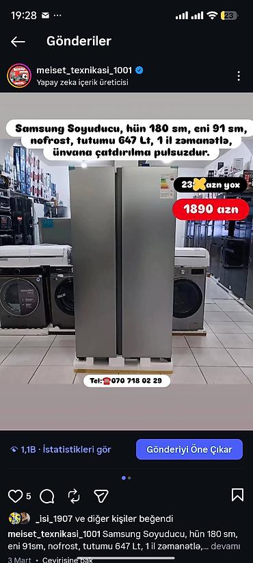freezer aparat: Yeni Soyuducu Satılır — 8