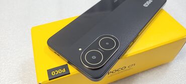 купим телефон: Poco C75, Б/у, 128 ГБ, цвет - Черный, 2 SIM