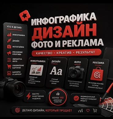 Инфографика, дизайн, фото и реклама — комплексные услуги для бизнеса