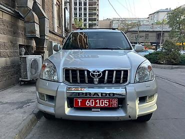 ланкурузер прадо: Toyota Land Cruiser Prado: 2003 г., 3 л, Автомат, Дизель, Внедорожник — 1