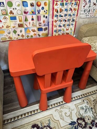 детский стульчик икея: Детский стол и стульчик икеа ikea маммут в хорошем состоянии