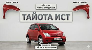 крыло на тойота ист: Передние крылья Toyota ist — левое и правое. - Совместимость: Toyota — 1