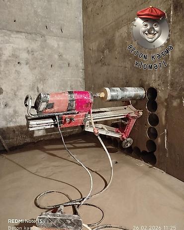 Beton işləri: Beton kəsmə və deşmə xidməti - Hilti və Husqvarna/professional — 28