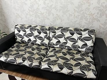 kreslo puff: Qonaq otağı üçün yumşaq mebel dəsti - Tərkib: 1 divan - Divan — 1