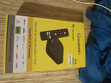 ve box: Android TV Box – 4K Video Decoding, Google TV funksiyaları — 2