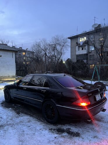 Mercedes-Benz: Mercedes-Benz S-Class: 2001 г., 4.3 л, Автомат, Бензин, Седан