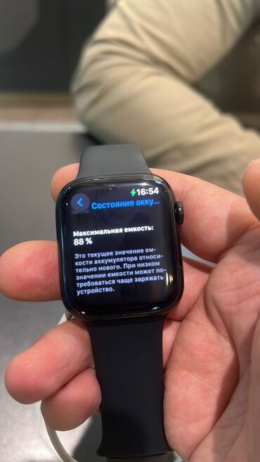 apple saatlar: İşlənmiş, Smart saat, Apple, Sensor ekran, rəng - Qara