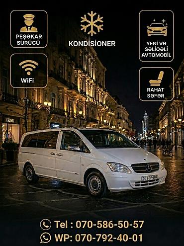 ucuz yuk dasima bakı: Minivan, Bakı - Şəmkir, 9 Oturacaq — 8