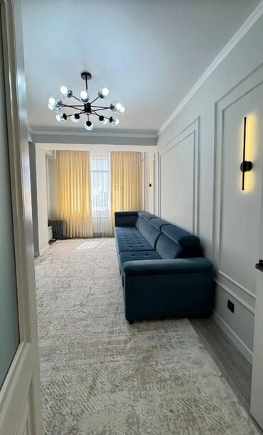 сдается 2 комнатная квартира в джале: 2 комнаты, 67 м², Элитка, 8 этаж, Евроремонт