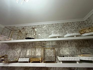Digər mebel: Cəmi 6 polkadır. Hər biri 1.80 m dır. Plusda şkaf. Cəmi halında 170 — 5