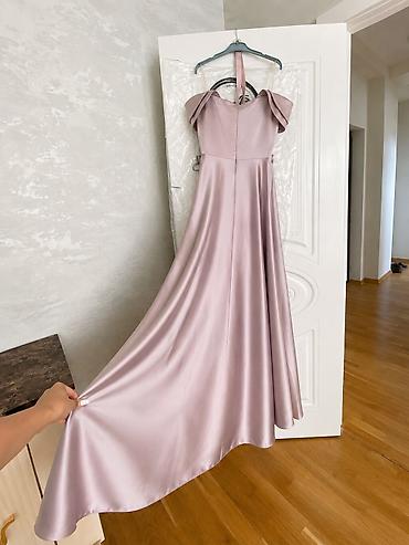 атласные сорочки ночные: Вечернее платье, Макси, S — 5