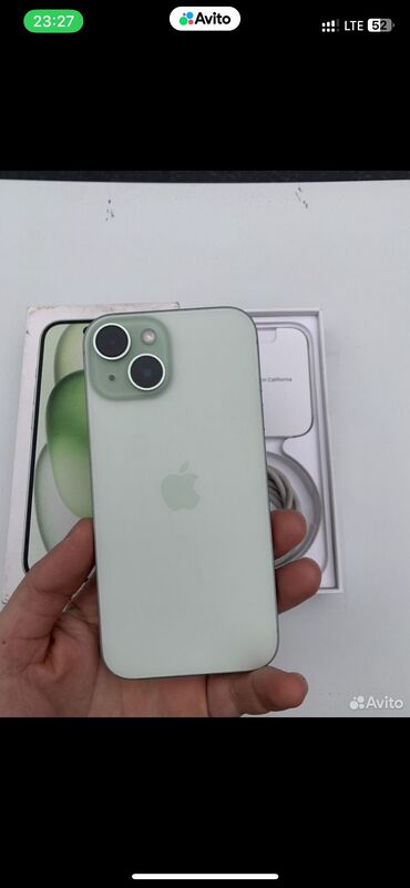 Другие мобильные телефоны: IPhone 15 256 гигабайт памяти 
В зеленом цвете в отличном состоянии