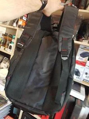 Futrole i torbe za laptopove: Ruksak za laptop – AGON M100 - Klasičan crni ruksak sa više pregrada — 15