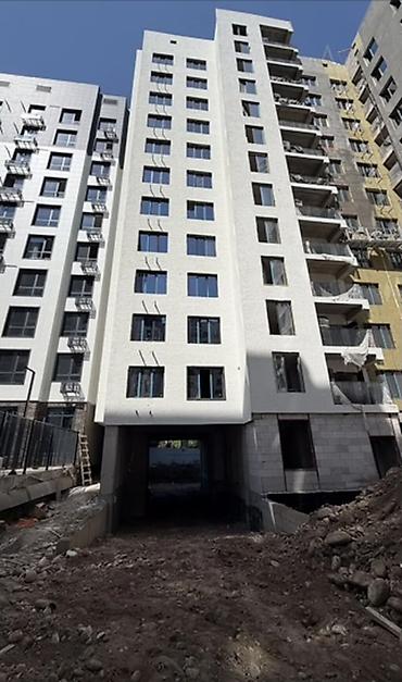 Продажа квартир: 1 комната, 49 м², Кок-Жар ж/м Элитка, 9 этаж, ПСО (под самоотделку) — 2