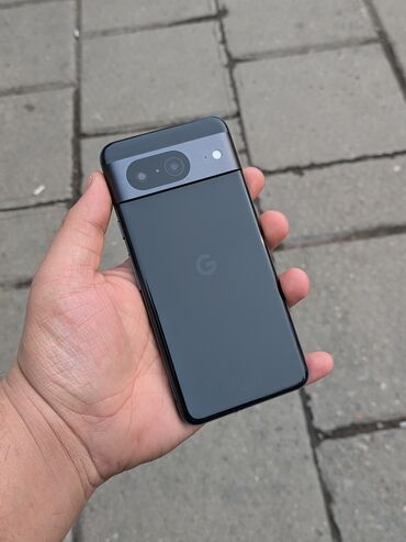 бу компы: Google Pixel 8, Колдонулган, 256 ГБ, түсү - Кара, 1 SIM, eSIM