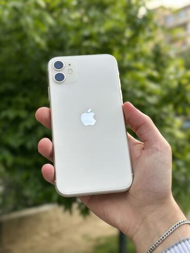 Apple iPhone: IPhone 11, 64 ГБ, Белый, Face ID
