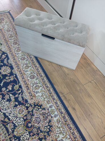 Sifarişlə pufiklər: Çoxfunksiyalı oturacaq-şkaf - Material: açıq boz ağac teksturalı LMDP — 5