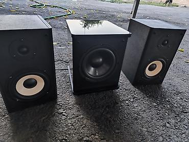 Үн күчөткүчтөр: Microlab 2.1. Hi fi, Bluetooth, aux.200w. 12-24 v. Идеал. сост — 1