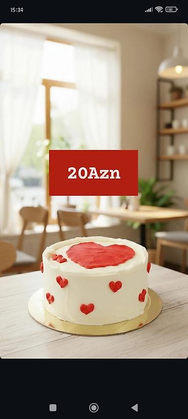 Başqa xidmətlər: Şirniyyat aləmi hər cür tort ların dekorlarin hazırlanması — 3