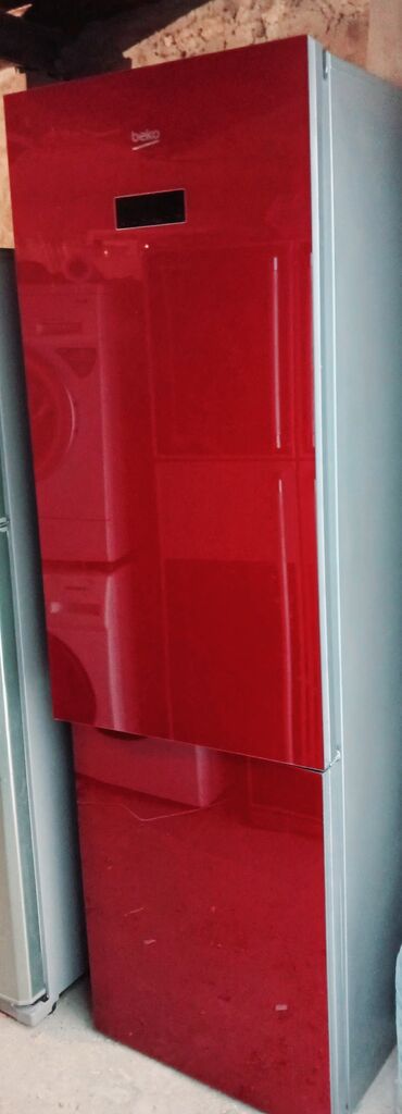 böyük soyuducu: Новый Холодильник LG, Двухкамерный, цвет - Красный