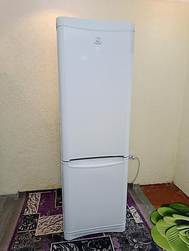 белый нета у про: Холодильник Indesit, Б/у, Двухкамерный, De frost (капельный), 60 * 195 * 60 — 8