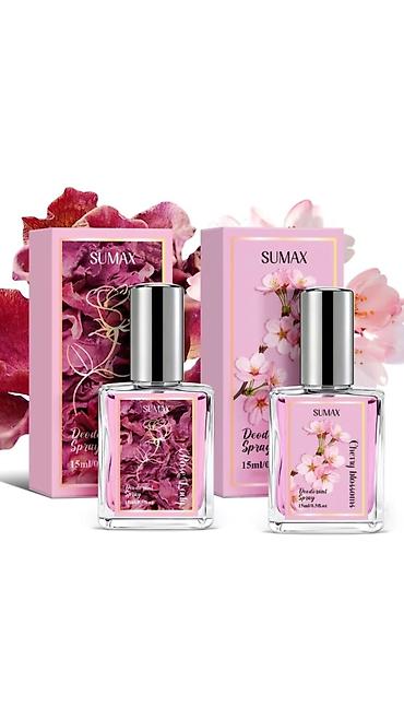 SUMAX mini ətir/dezodorant sprey – 15 ml şüşə flakonlarda iki fərqli lalafo.az -da SUMAX mini ətir/dezodorant sprey – 15 ml şüşə flakonlarda iki fərqli