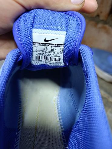 Кроссовки и спортивная обувь: Кроссовки, 40.5, Nike, Б/у, цвет - Голубой — 3
