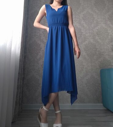 Платье M (38), цвет - Синий
