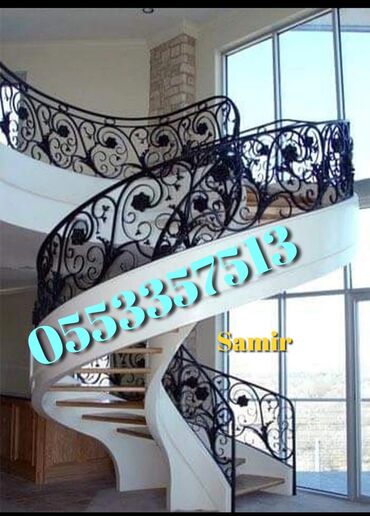 Pilləkən məhəccərləri: Yeni Pilləkən məhəccəri, Dəmir — 8