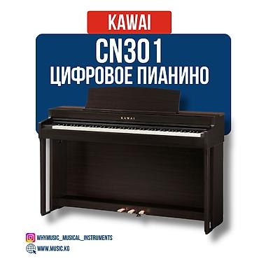 Цифровое фортепиано Kawai CN301 Premium Satin Black Сочетание