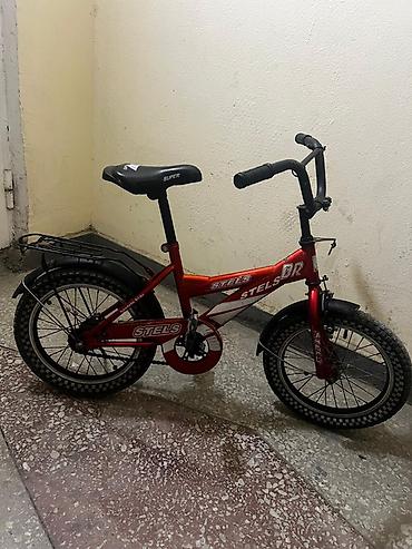 28 lik velosibet: İşlənmiş İki təkərli Uşaq velosipedi Stels, 16", sürətlərin sayı: 1 — 4
