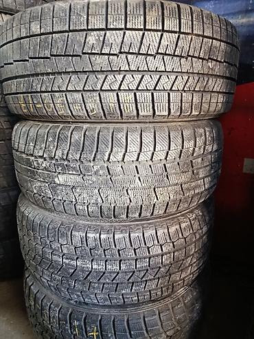 Шины 215 / 50 / R 17, Зима, Б/у, Комплект, Легковые, Япония