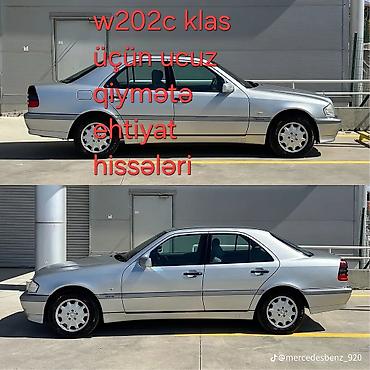 vaz 2107 buferi: Mercedes-Benz W202 C-Class üçün ehtiyat hissələri - Arxa bufer (W202 — 1