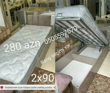 Sifarişlə çarpayılar: Birnəfərlik, Bazasız, Pulsuz matras, Siyirməsiz, Sadə laminat — 23