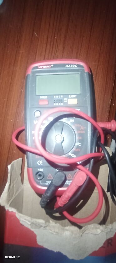 Payalniklər, lehim aparatları: Multimetr, Rəqəmsal