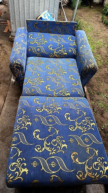 Кресла-кровати: Кресло-кровать, Б/у, Односпальный, Платная доставка, цвет - Синий — 4