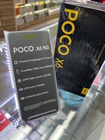 Poco: Poco X6 Pro 5G, Новый, 512 ГБ, В рассрочку, 2 SIM