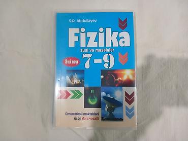 Testlər: Fizika mesele kitabi. Ela vəziyyətdedir, cirigi, eziyi, ustunde yazi — 1